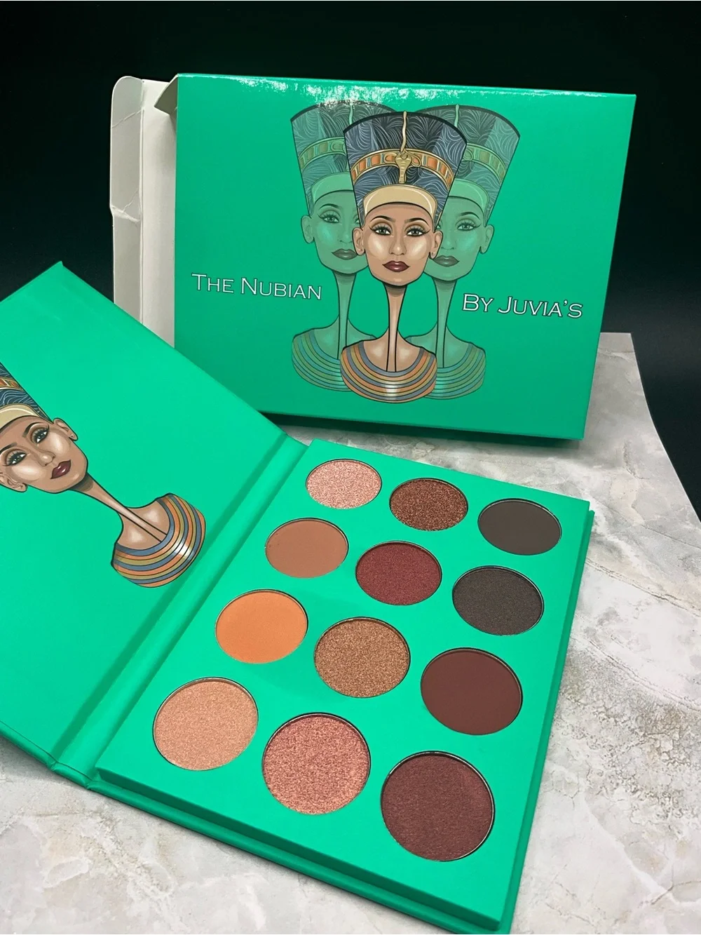 Juvia's Place The Nubian Warm Browns, Golds & Copper Eyeshadow Palette